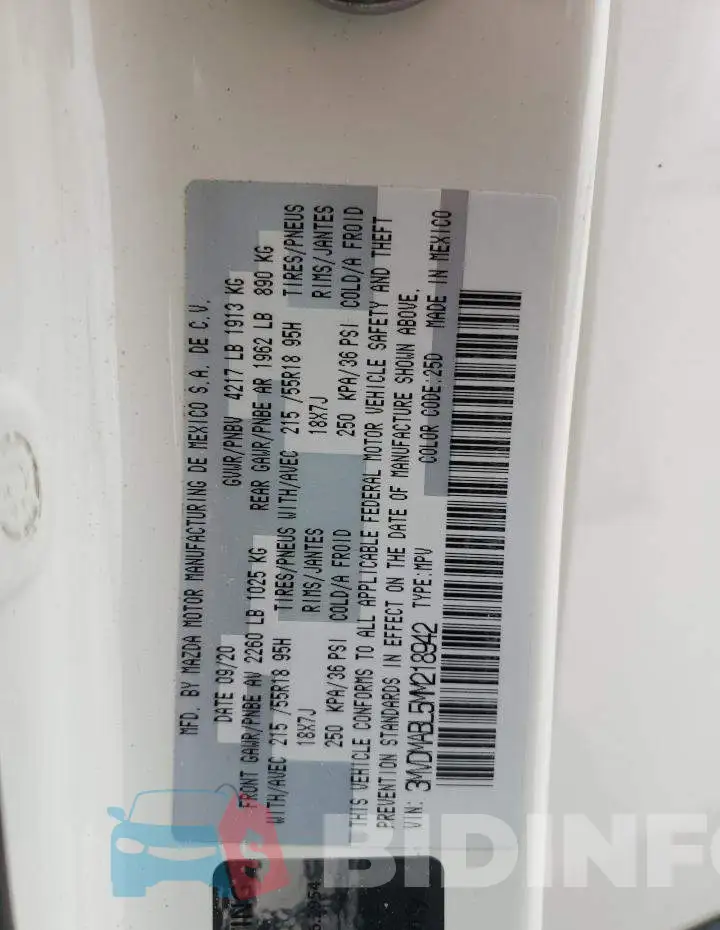 3MVDMABL5MM218942 Photo# 12