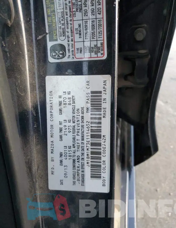 JM1BM1M73E1114652 Photo# 12