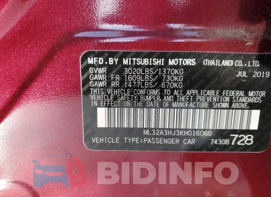 ML32A3HJ3KH016060 Photo# 12