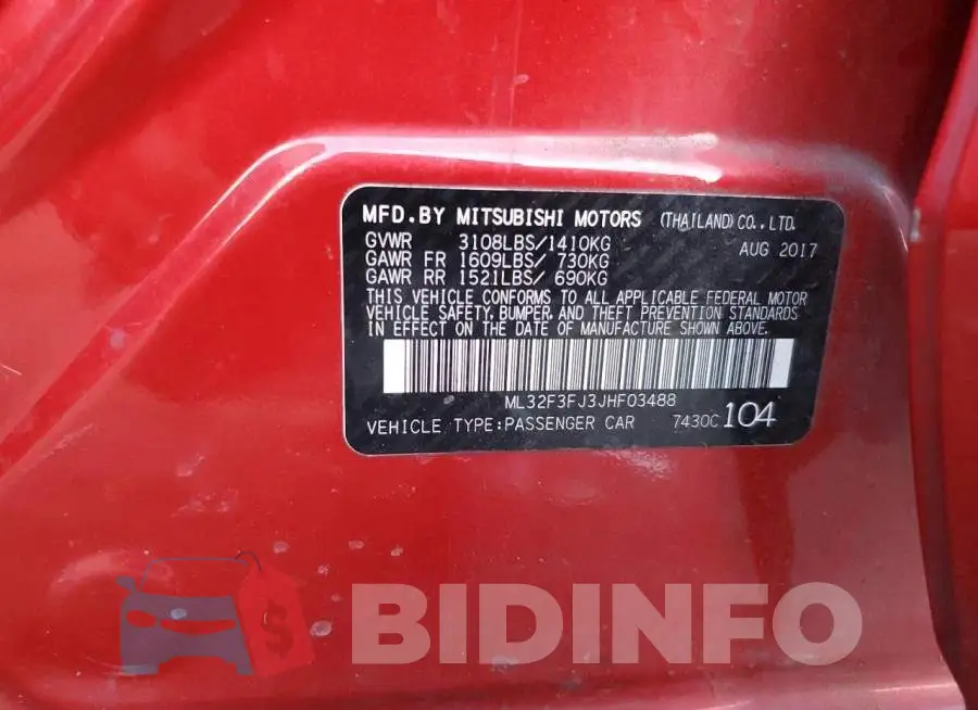 ML32F3FJ3JHF03488 Photo# 12