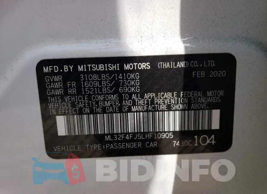 ML32F4FJ5LHF10905 Photo# 12