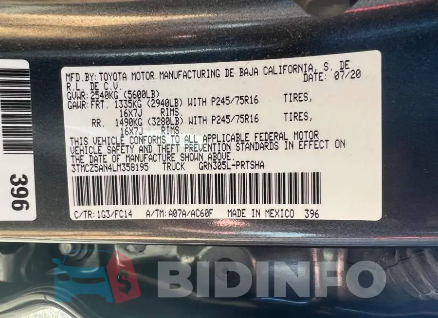 3TMCZ5AN4LM358195 Photo# 10