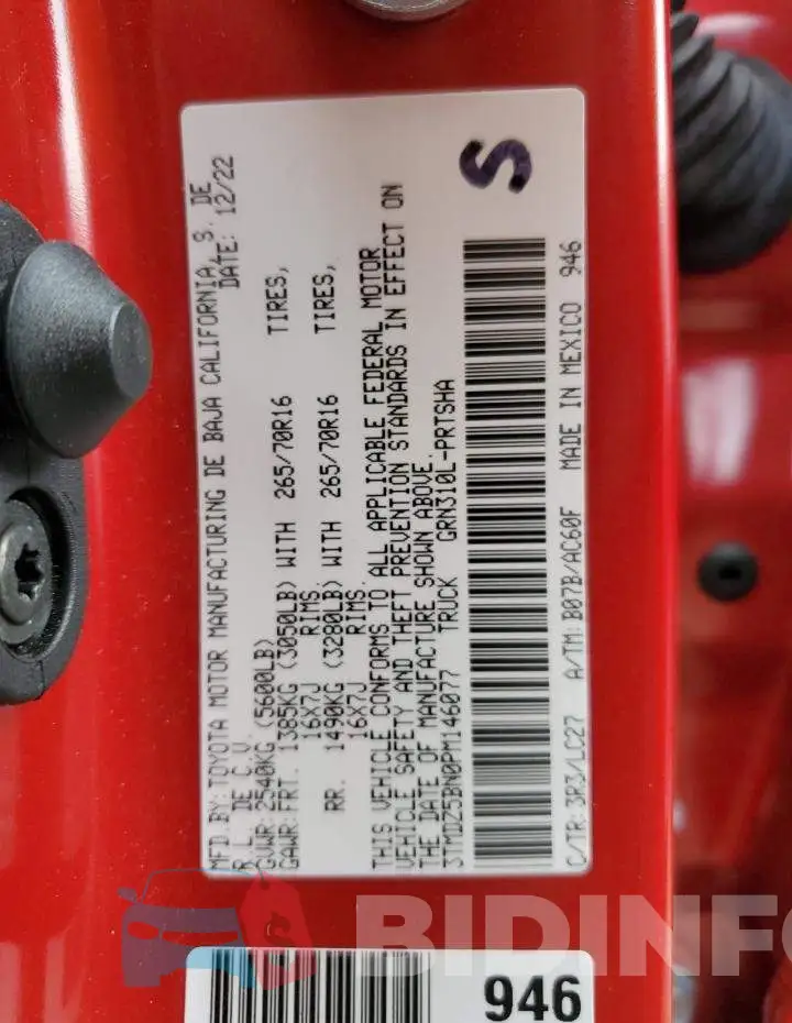 3TMDZ5BN0PM146077 Photo# 13