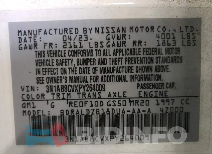 3N1AB8CVXPY264009 Photo# 12
