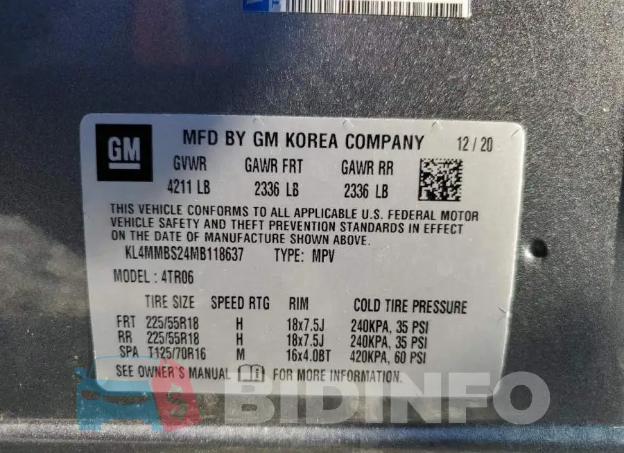 KL4MMBS24MB118637 Photo# 12