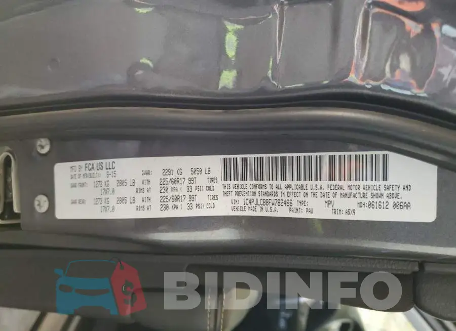 1C4PJLCB8FW782466 Photo# 12