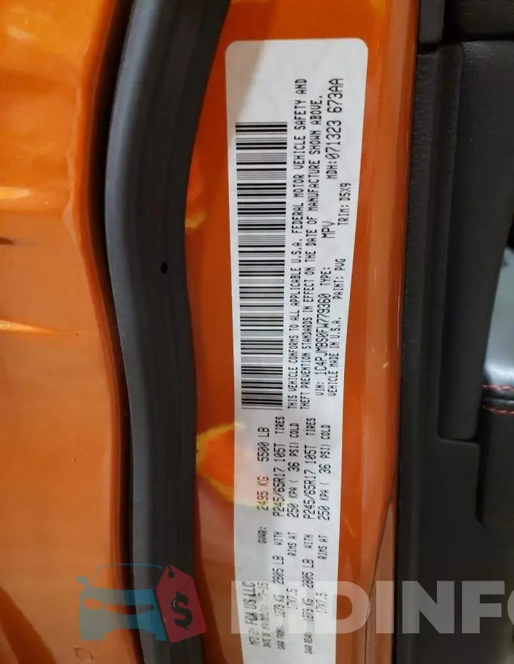 1C4PJMBS0FW779360 Photo# 12