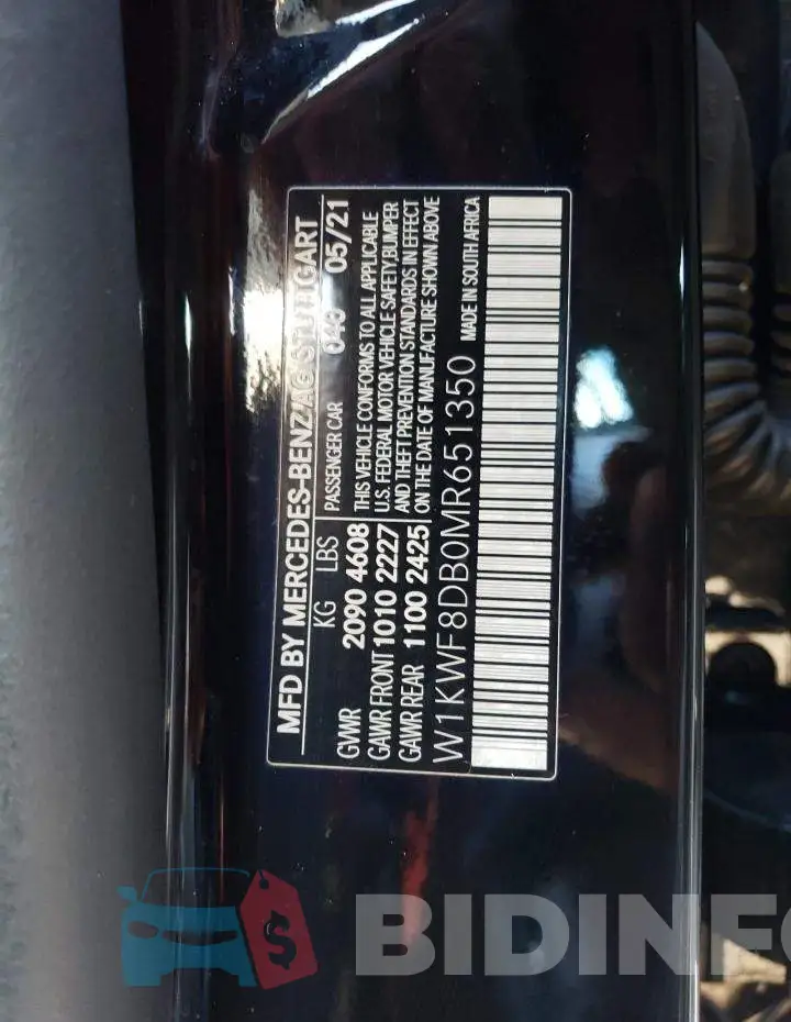 W1KWF8DB0MR651350 Photo# 12