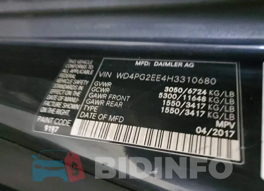WD4PG2EE4H3310680 Photo# 12