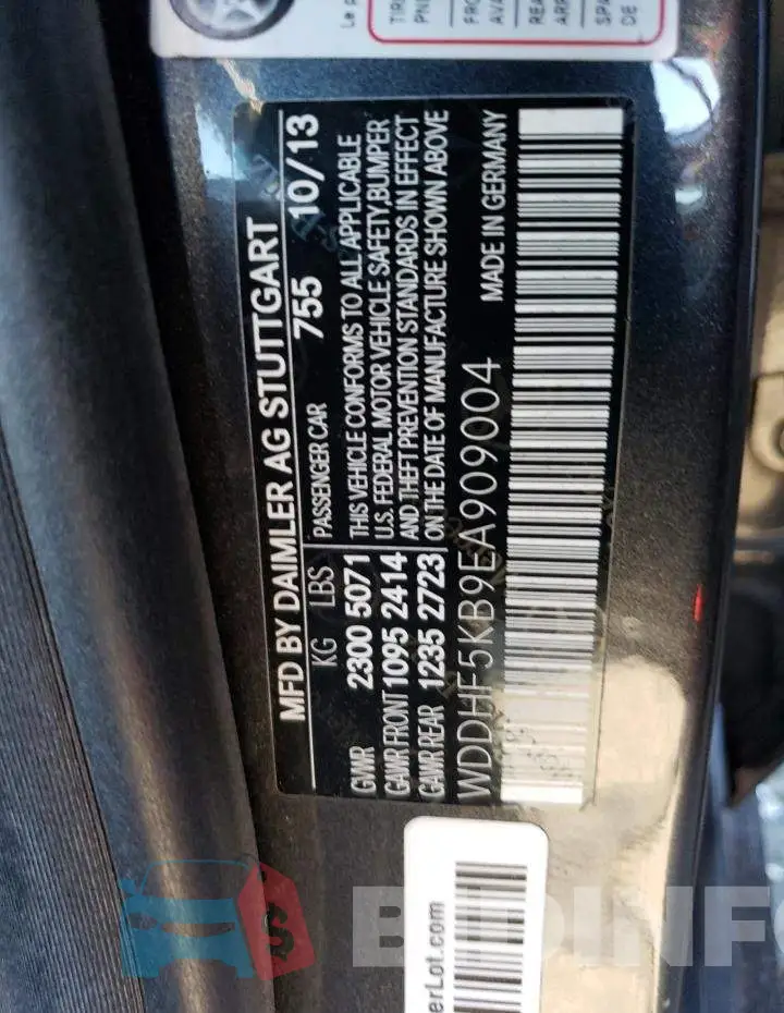 WDDHF5KB9EA909004 Photo# 12