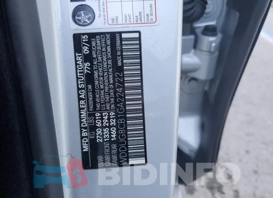 WDDUG8CB1GA224722 Photo# 12