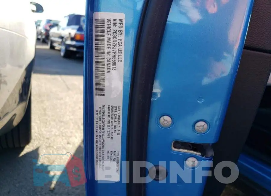 2C3CDZFJ7PH559013 Photo# 12