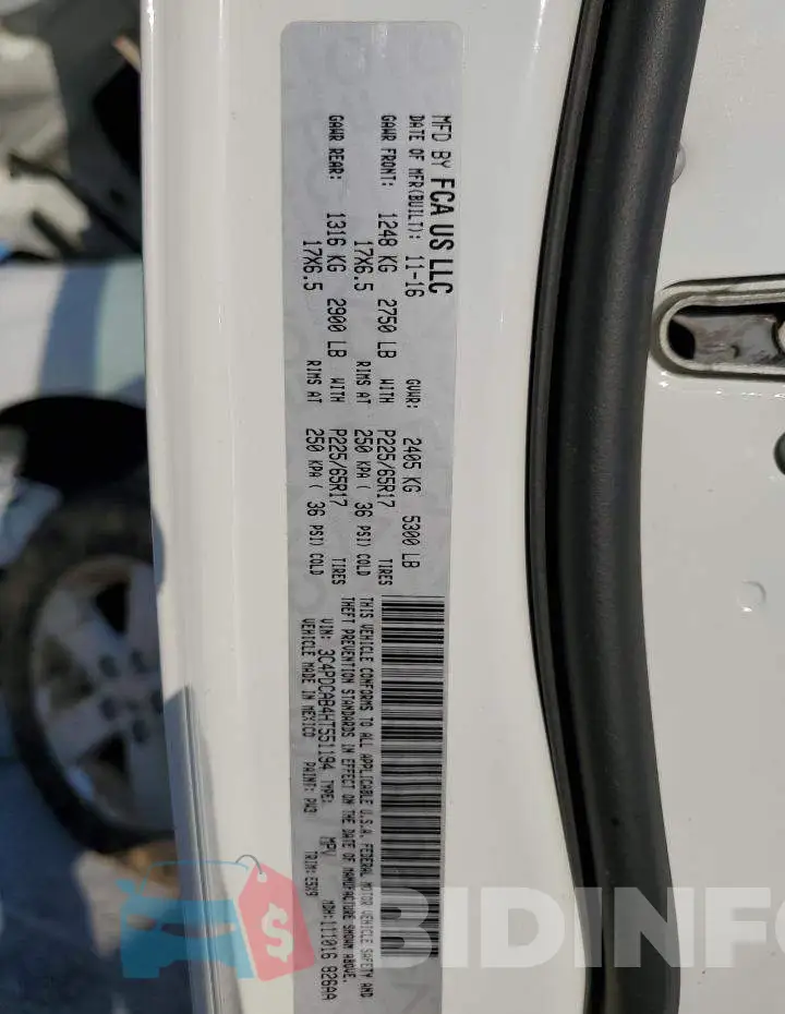 3C4PDCAB4HT551194 Photo# 14