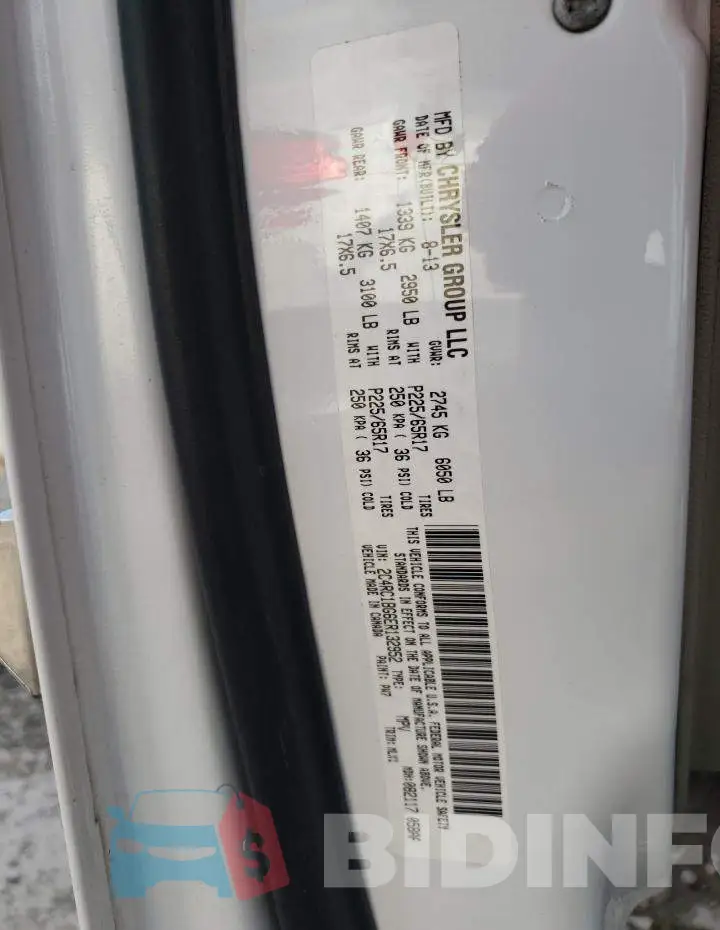 2C4RC1BG6ER132952 Photo# 13