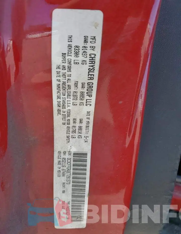 3C3CFFER2ET291573 Photo# 12