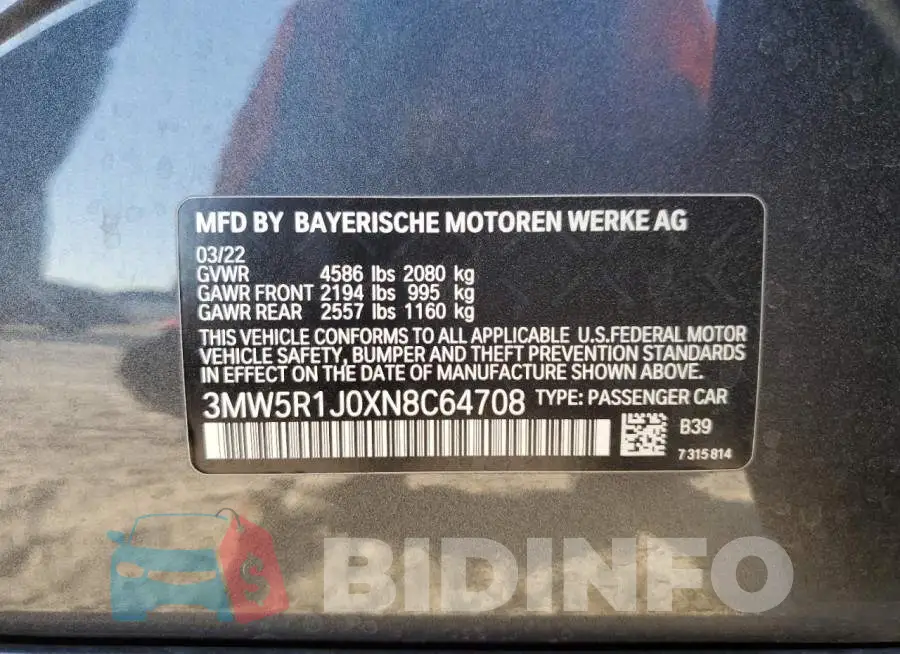 3MW5R1J0XN8C64708 Photo# 12