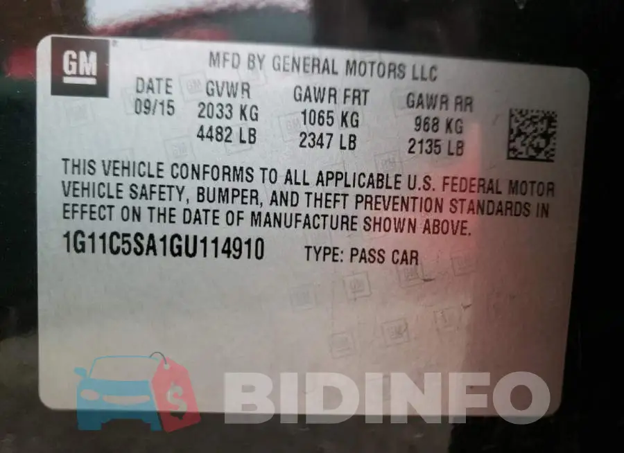 1G11C5SA1GU114910 Photo# 10