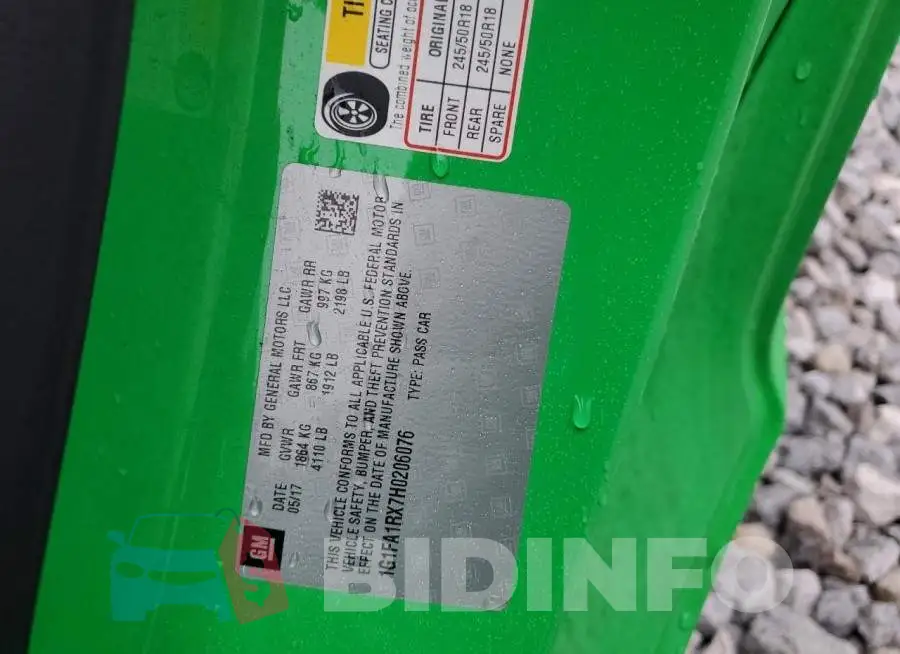 1G1FA1RX7H0206076 Photo# 12