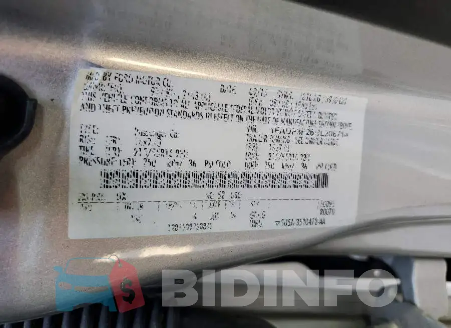 1FADP3F26GL208714 Photo# 13