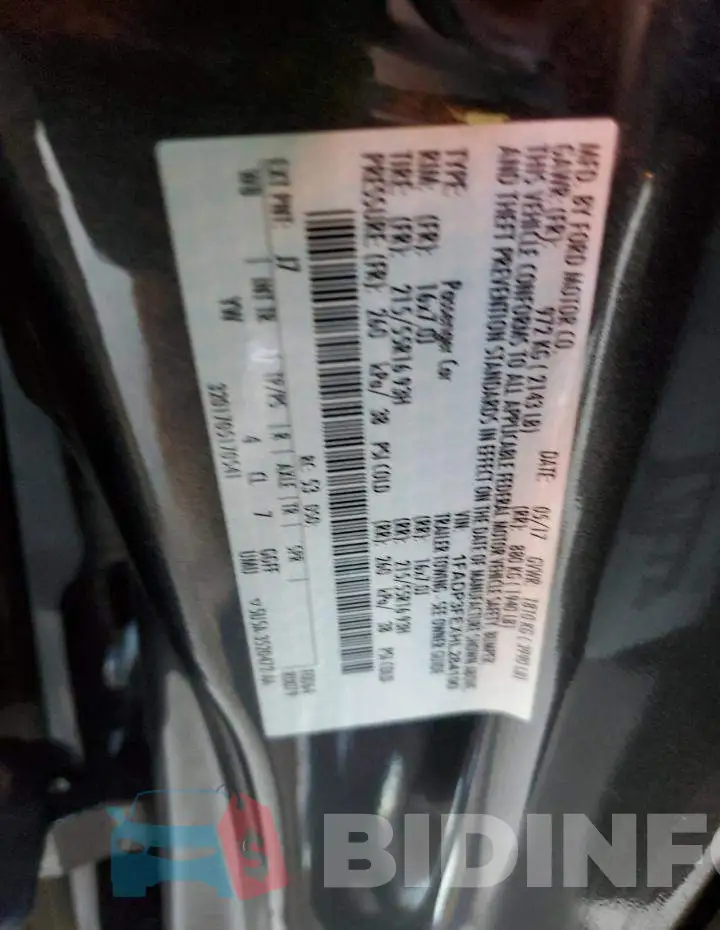 1FADP3FEXHL284190 Photo# 12
