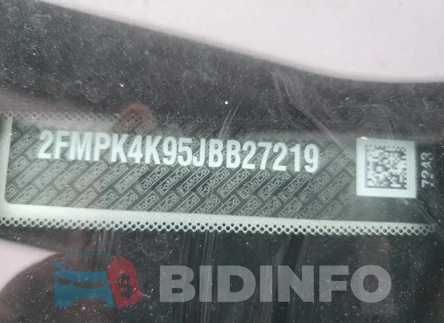 2FMPK4K95JBB27219 Photo# 13