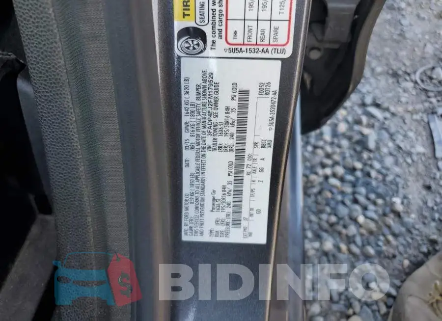3FADP4EJ2FM179529 Photo# 12
