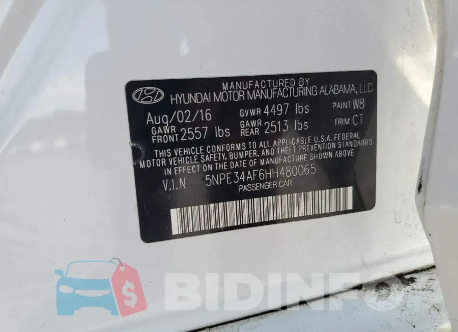 5NPE34AF6HH480065 Photo# 12