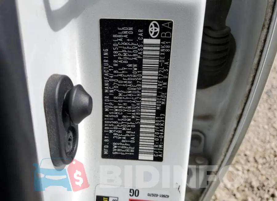 5YFBURHE2HP687601 Photo# 12