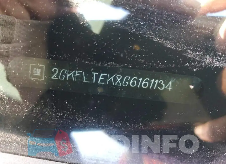 2GKFLTEK8G6161134 Photo# 13