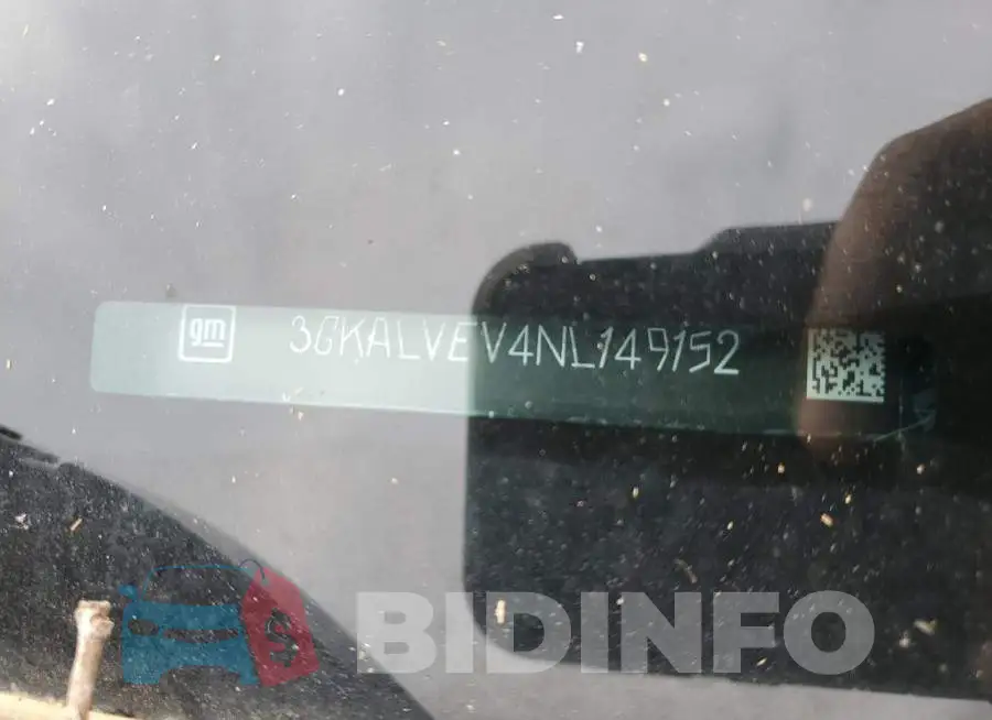 3GKALVEV4NL149152 Photo# 12