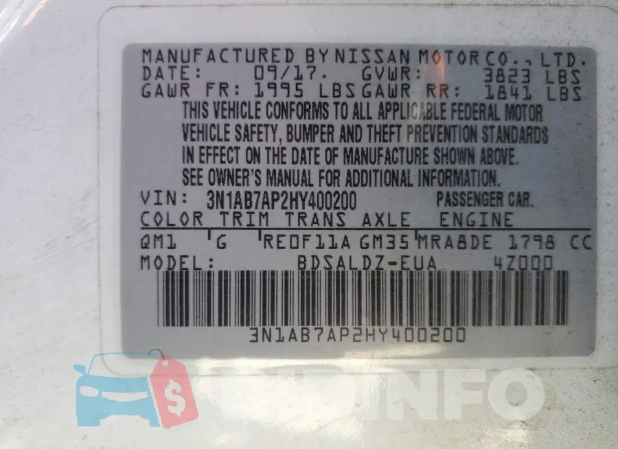 3N1AB7AP2HY400200 Photo# 12