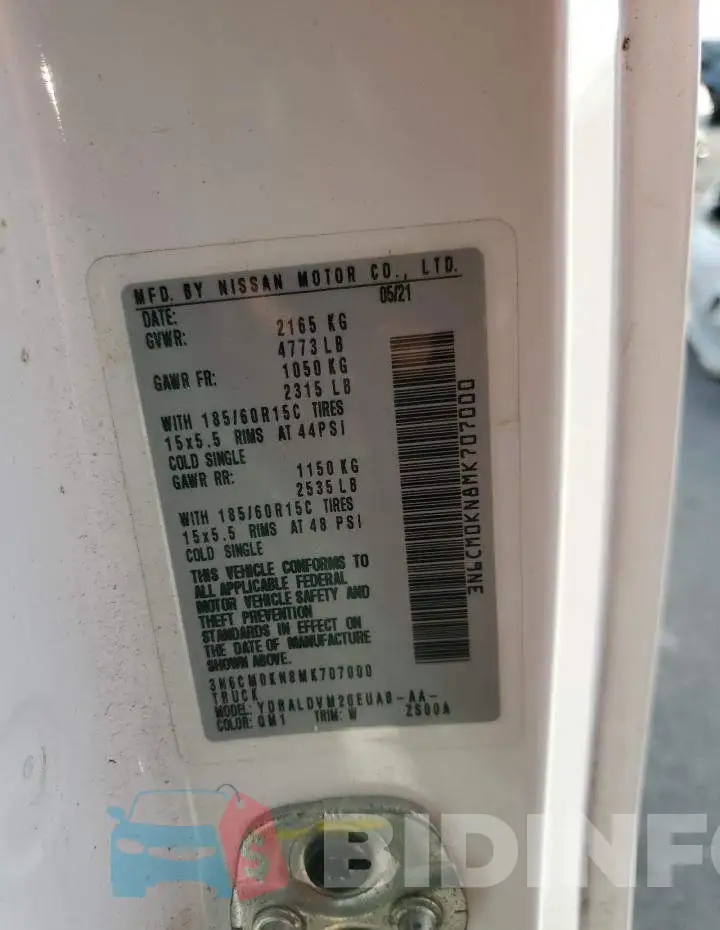 3N6CM0KN8MK707000 Photo# 14