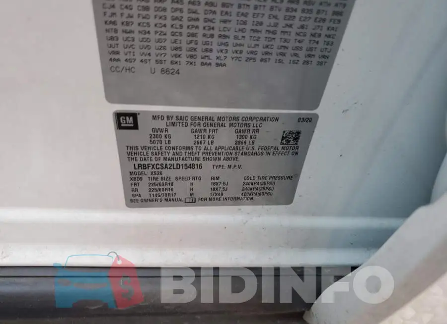 LRBFXCSA2LD154816 Photo# 13