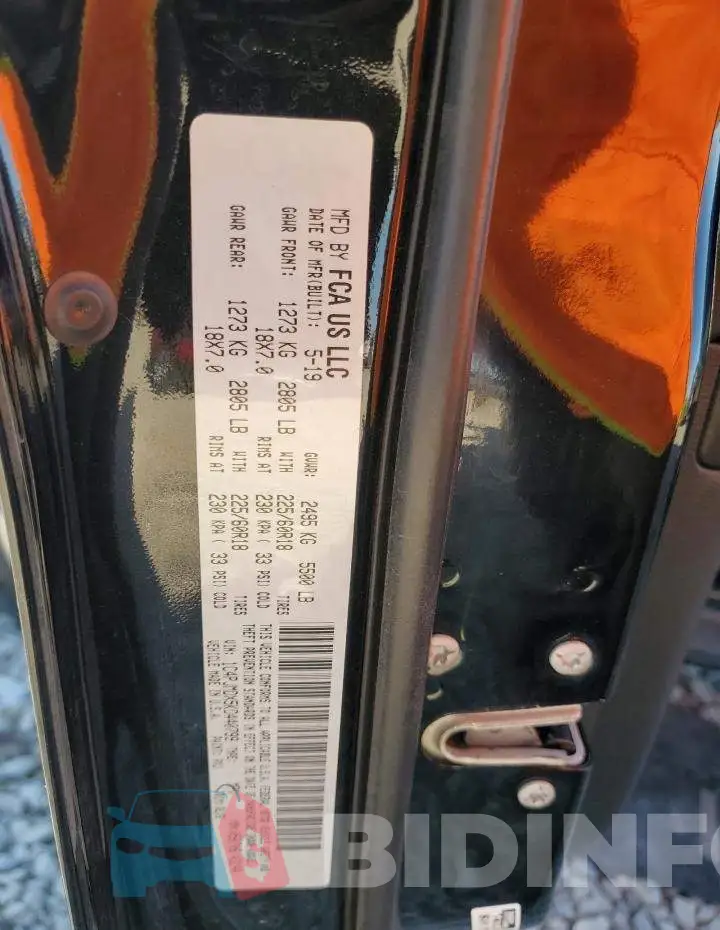 1C4PJMDX5KD440799 Photo# 12