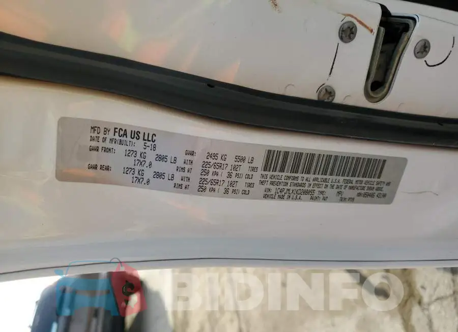 1C4PJMLX1KD208055 Photo# 13