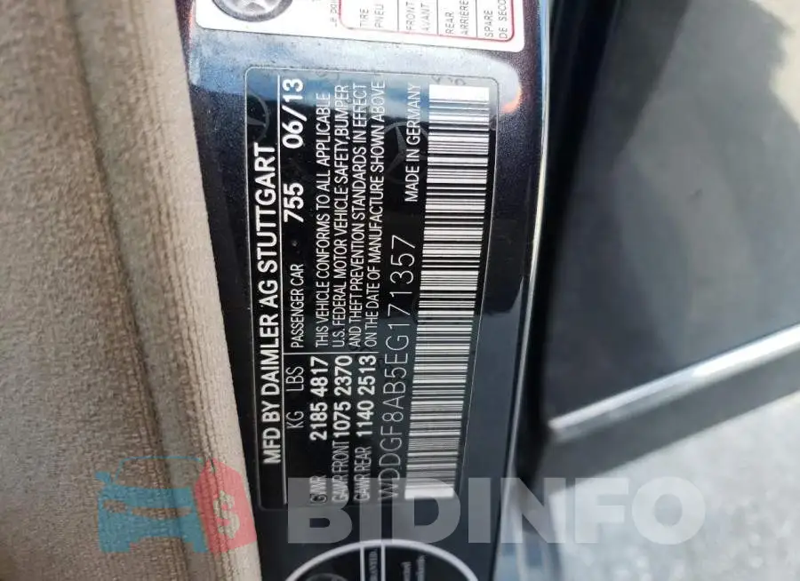WDDGF8AB5EG171357 Photo# 12