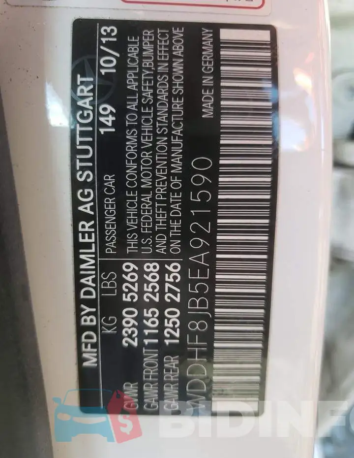 WDDHF8JB5EA921590 Photo# 12