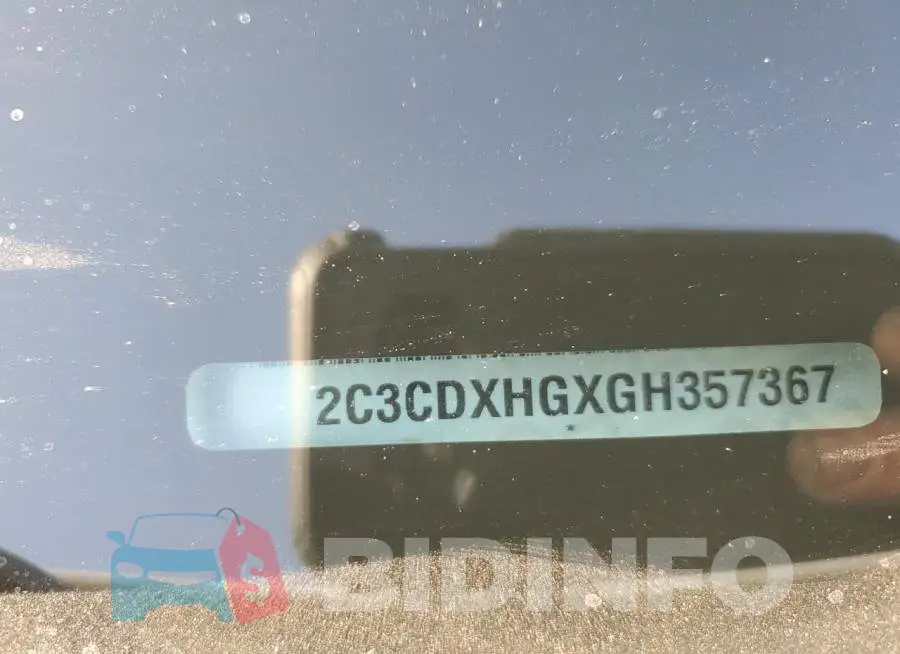 2C3CDXHGXGH357367 Photo# 13
