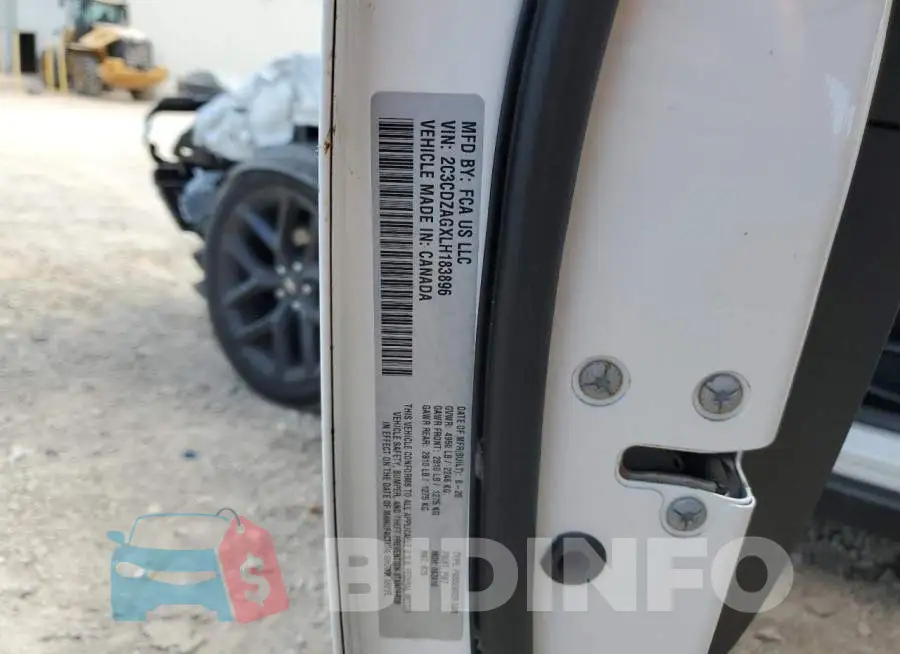 2C3CDZAGXLH183896 Photo# 12