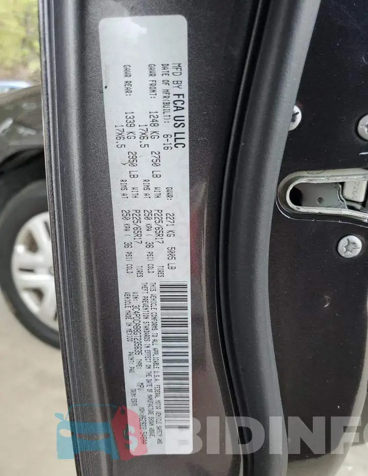 3C4PDCAB8GT235635 Photo# 12