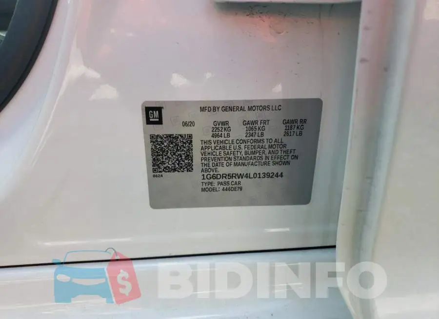 1G6DR5RW4L0139244 Photo# 12