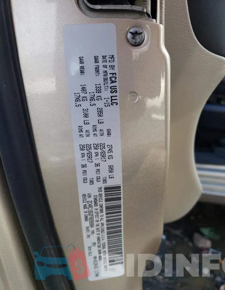 2C4RC1BG2FR699984 Photo# 13