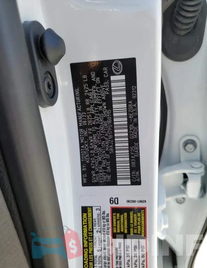 58AJZ1B17PU160115 Photo# 12