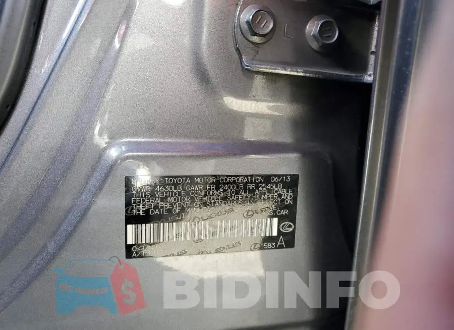 JTHBE1D2XE5002701 Photo# 13