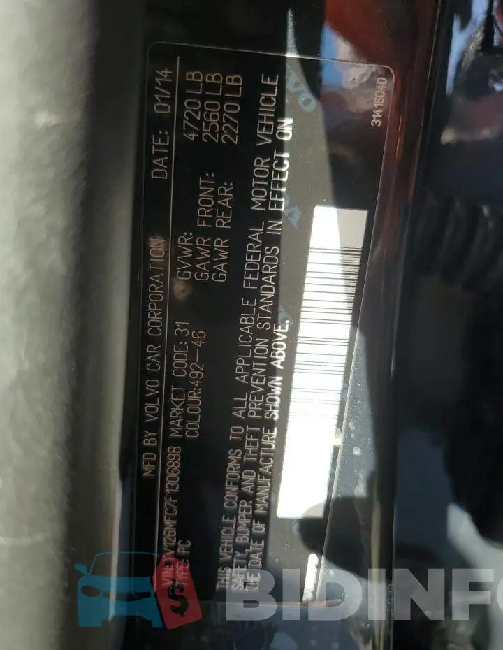 YV126MFC7F1306898 Photo# 12