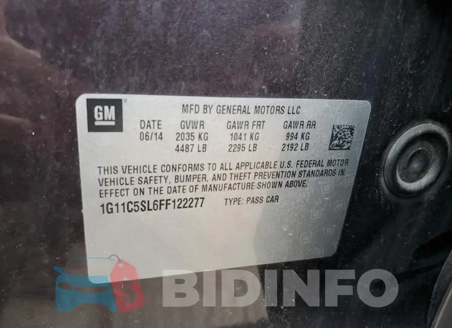 1G11C5SL6FF122277 Photo# 12