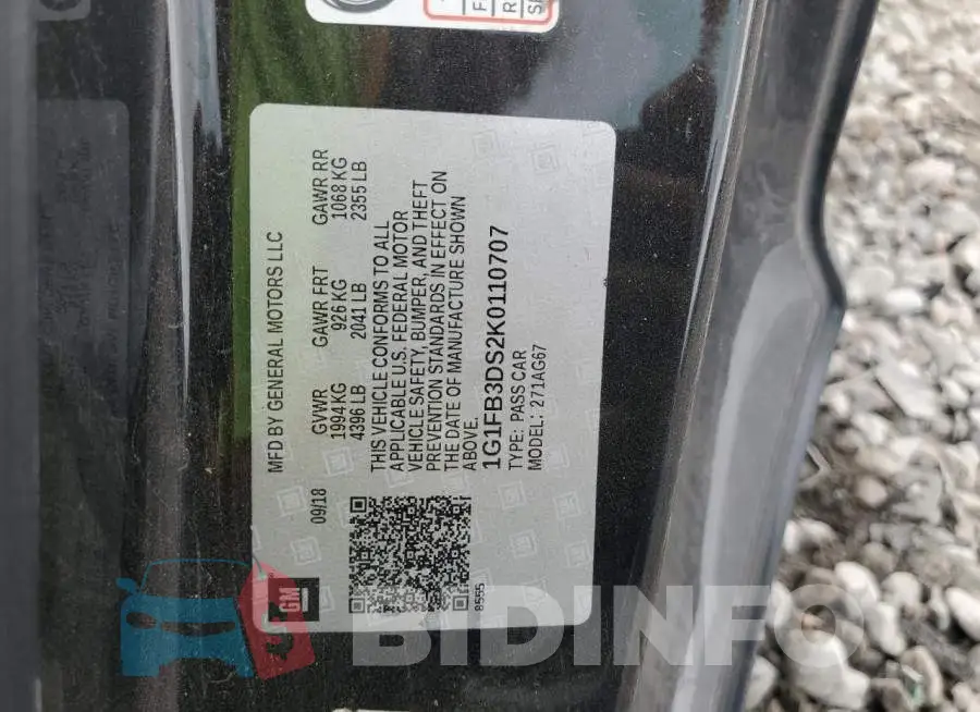 1G1FB3DS2K0110707 Photo# 12