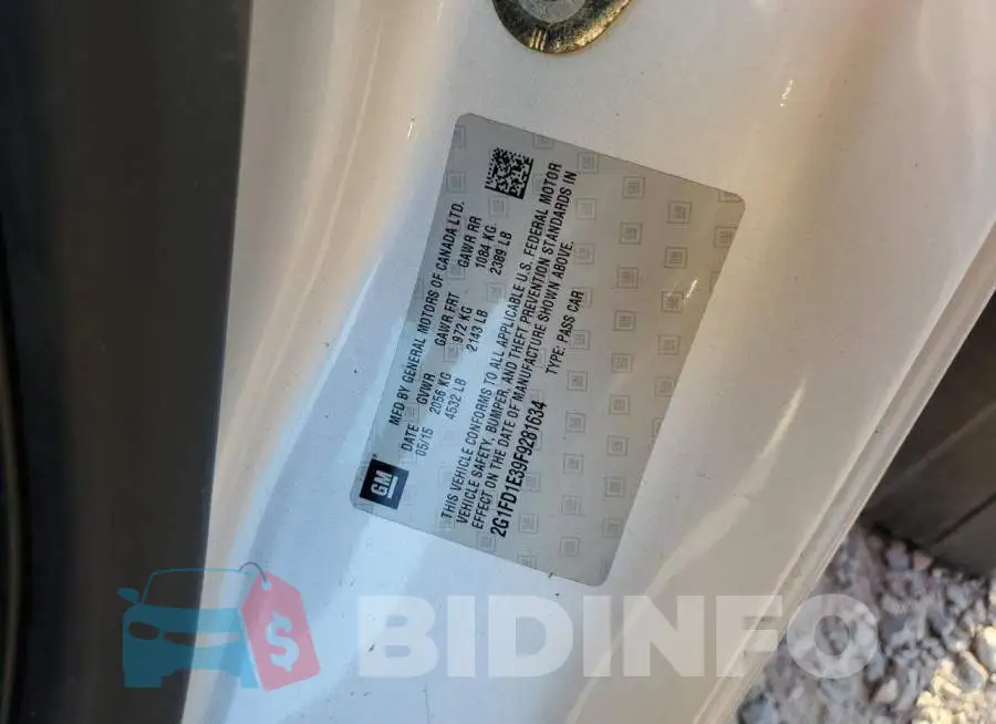 2G1FD1E39F9281634 Photo# 12