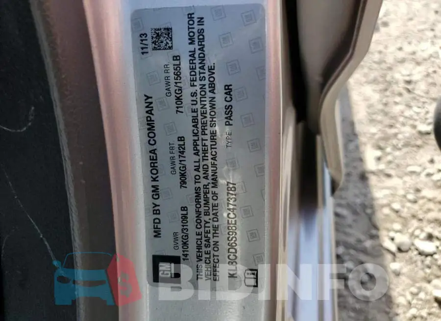KL8CD6S98EC473787 Photo# 13