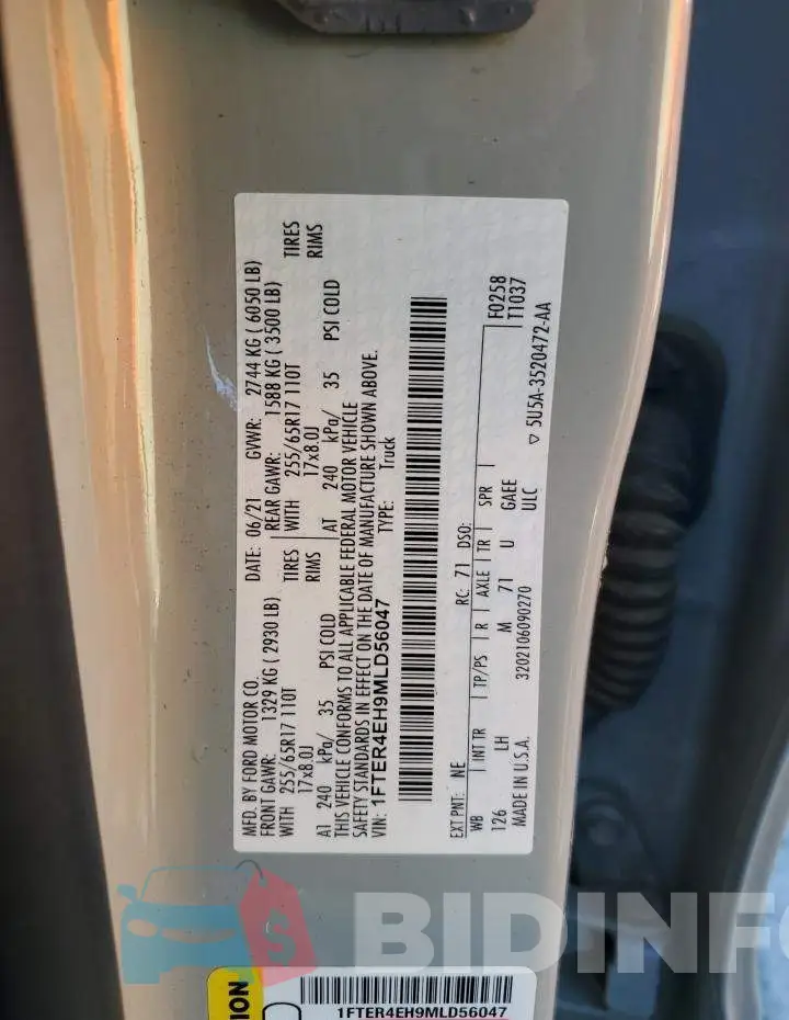 1FTER4EH9MLD56047 Photo# 12